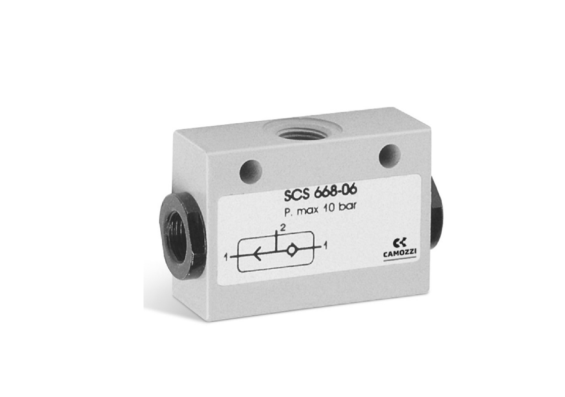 Pneumatic logic valves